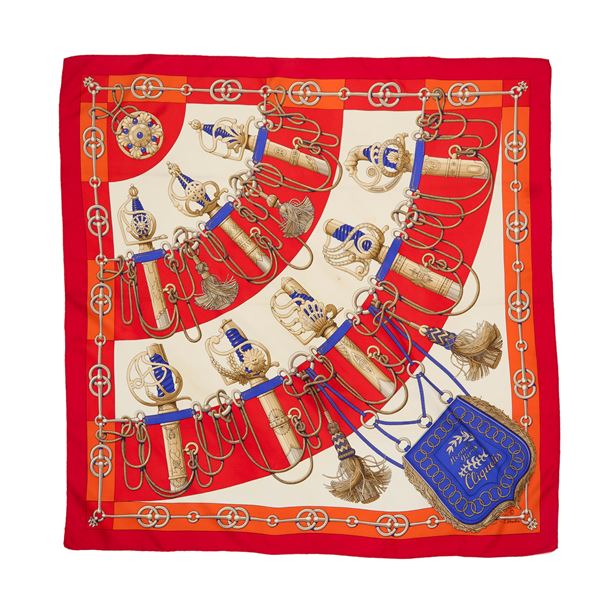 Hermes : Hermès scarf  - Auction GIOIELLI OROLOGI E LUXURY GOODS - Faraone Casa d'Aste