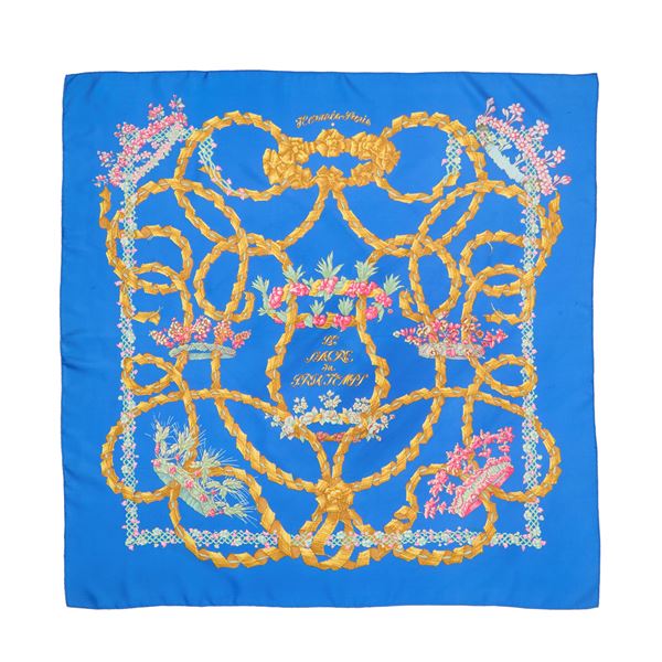 Hermes : Foulard Hermès  - Asta GIOIELLI, OROLOGI E LUXURY GOODS - Faraone Casa d'Aste