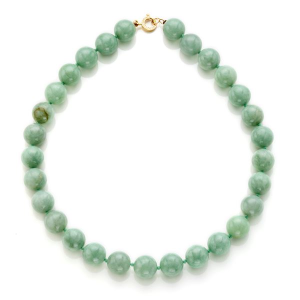  Jadeite necklace