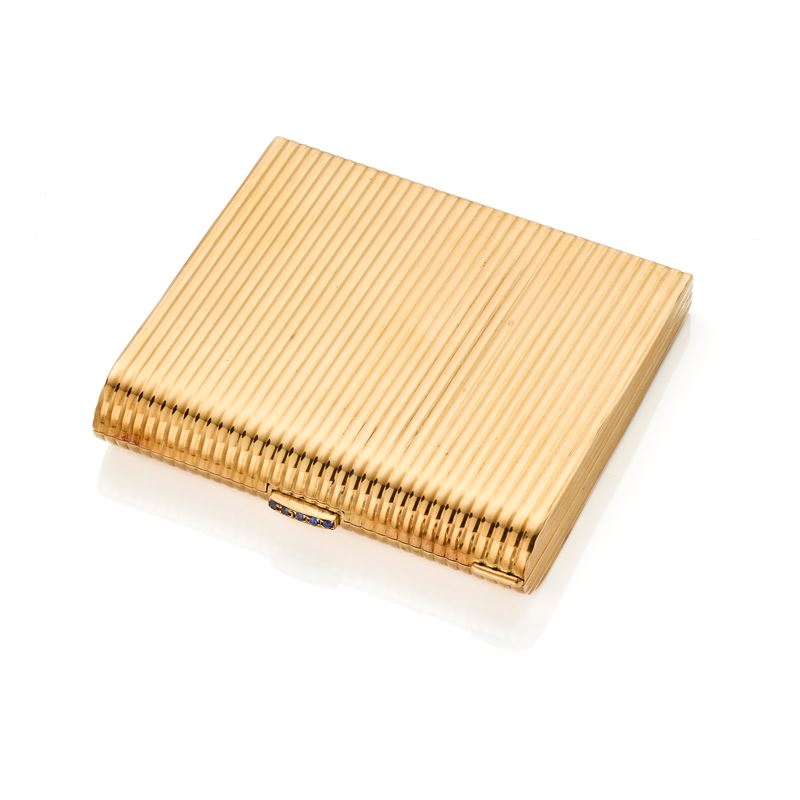 Trousse portacipria in oro