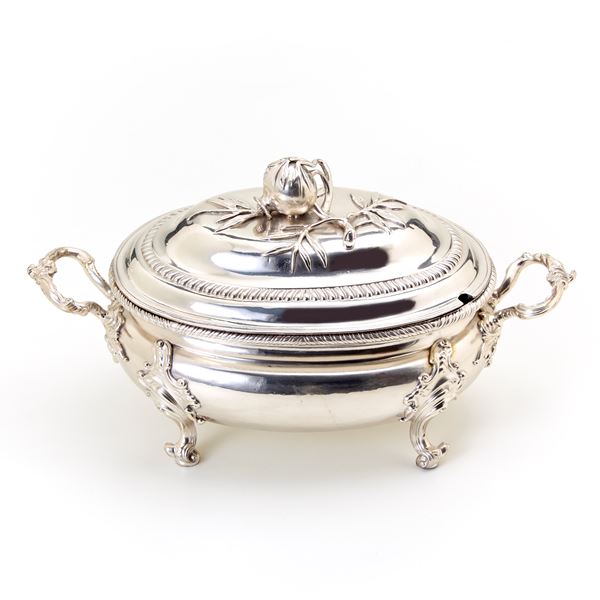 Portavivande in argento  - Asta GIOIELLI, OROLOGI E LUXURY GOODS - Faraone Casa d'Aste