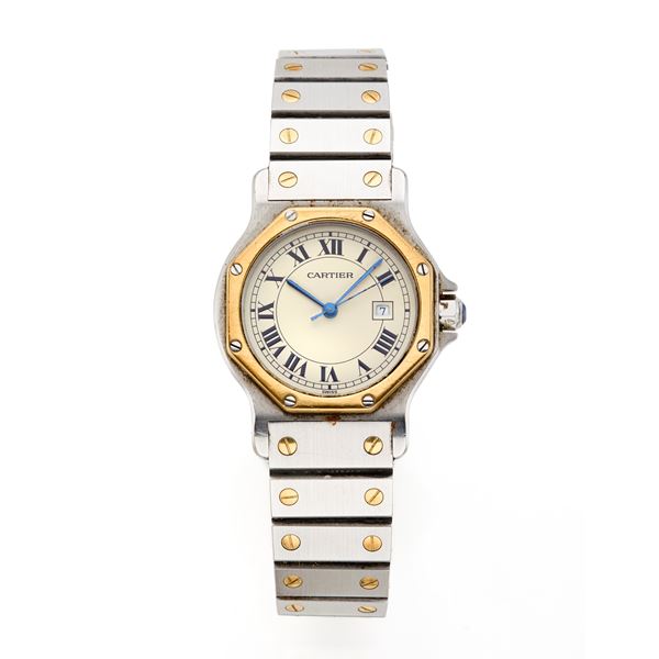 Cartier : Cartier Santos   - Auction GIOIELLI OROLOGI E LUXURY GOODS - Faraone Casa d'Aste