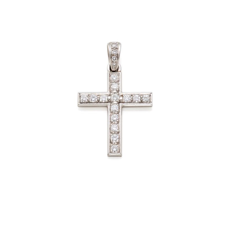 Pendente in oro e diamanti