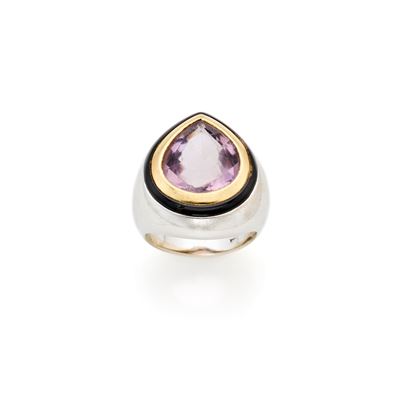 Anello in Oro con Quarzo