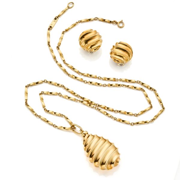 Pomellato : Demi parure Pomellato in oro   - Asta GIOIELLI, OROLOGI E LUXURY GOODS - Faraone Casa d'Aste