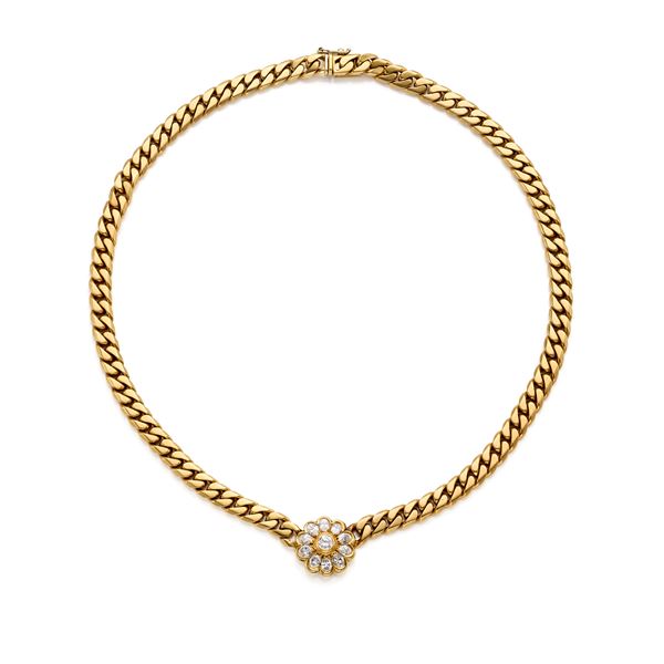 Collier in oro e diamanti