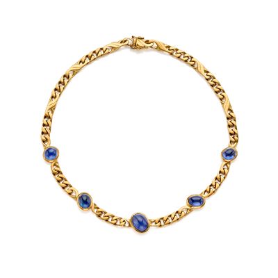 Collier in Oro con Zaffiri