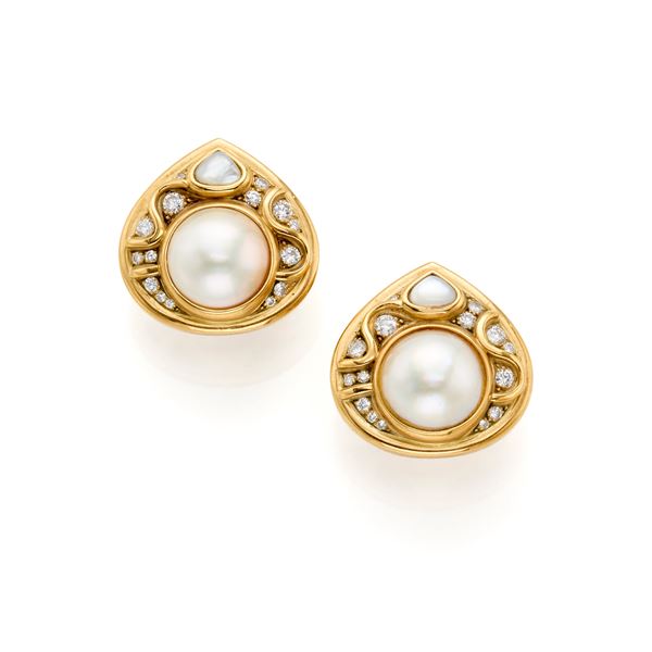 Marina B earrings Onda collection