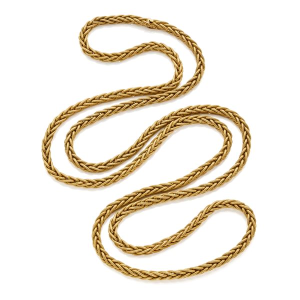 Gold necklace   - Auction GIOIELLI OROLOGI E LUXURY GOODS - Faraone Casa d'Aste