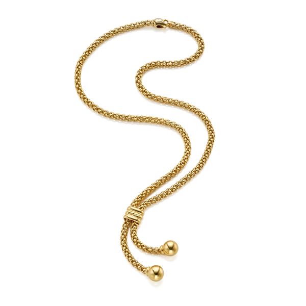 Fope gold necklace  - Auction GIOIELLI OROLOGI E LUXURY GOODS - Faraone Casa d'Aste