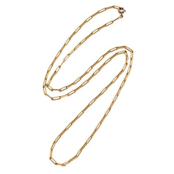 Gold necklace   - Auction GIOIELLI OROLOGI E LUXURY GOODS - Faraone Casa d'Aste