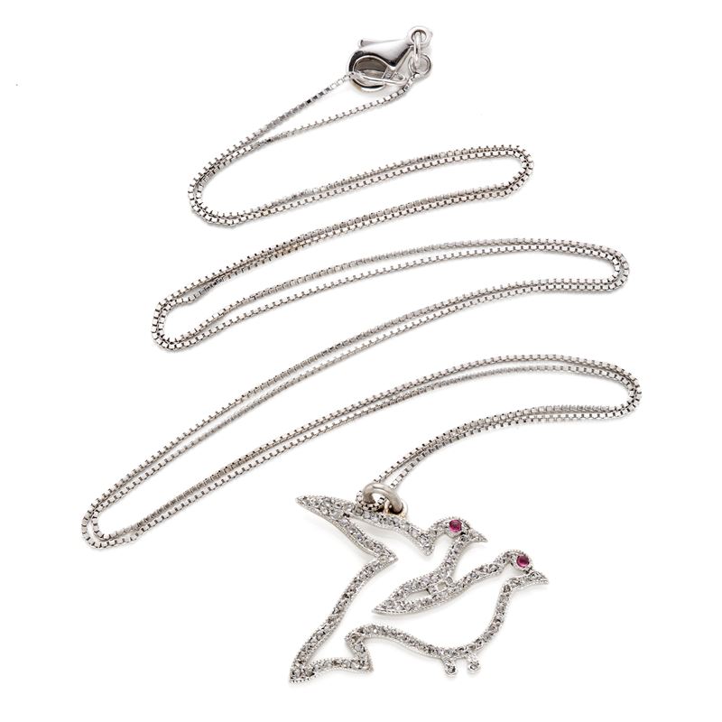 Collana in oro e diamanti