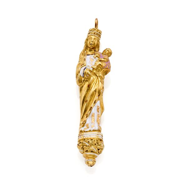 Gold pendant   - Auction GIOIELLI OROLOGI E LUXURY GOODS - Faraone Casa d'Aste