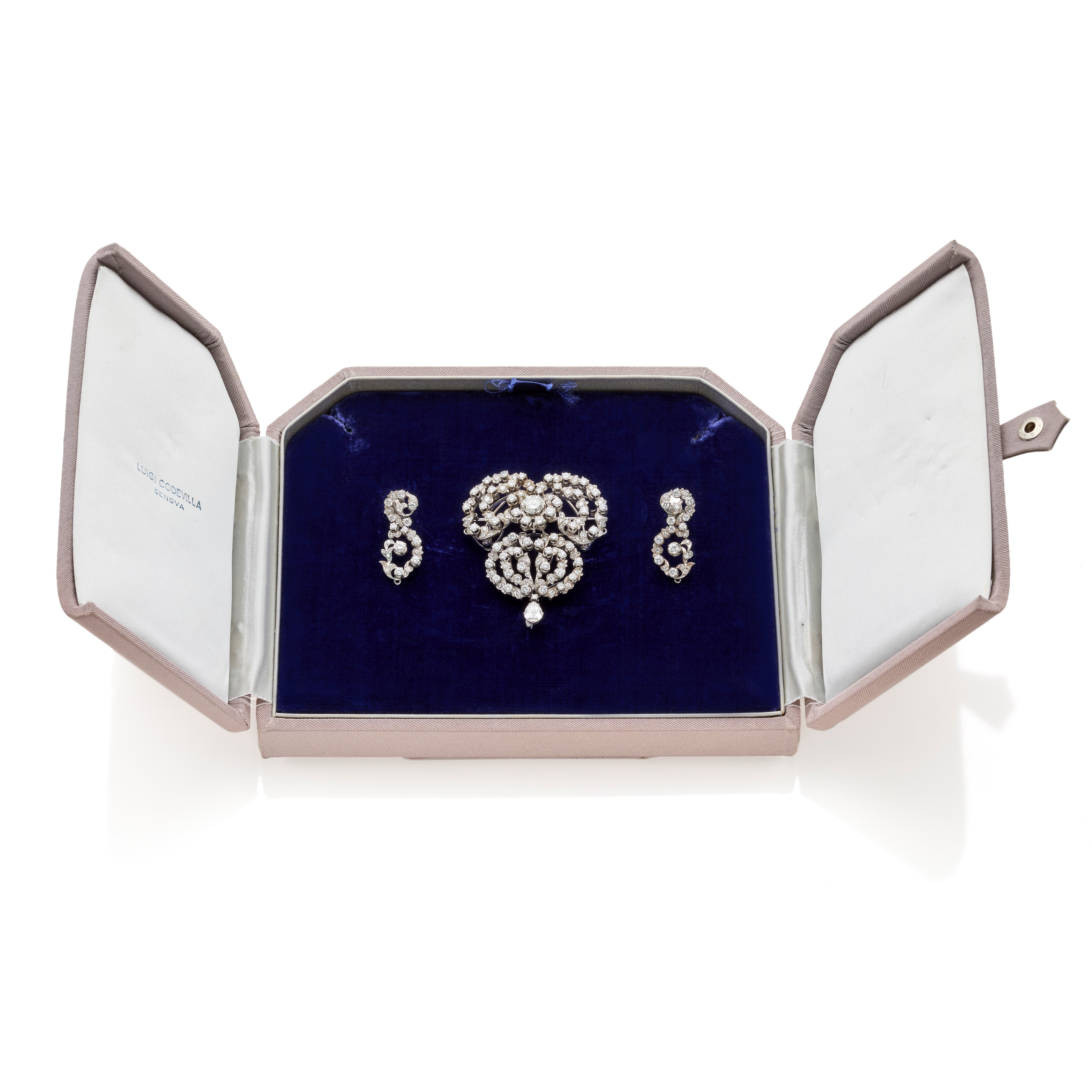 Collier trasformabile in oro e diamanti