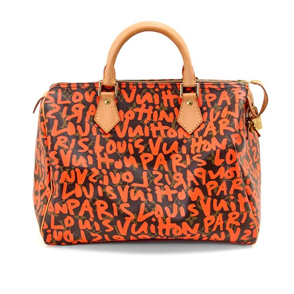 Louis Vuitton : Louis Vuitton Speedy 30 Graffiti  - Asta GIOIELLI, OROLOGI E LUXURY GOODS - Faraone Casa d'Aste