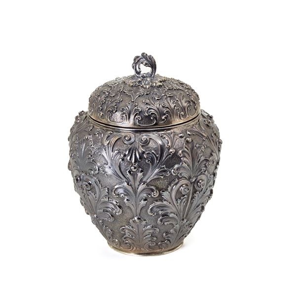 Silver vase