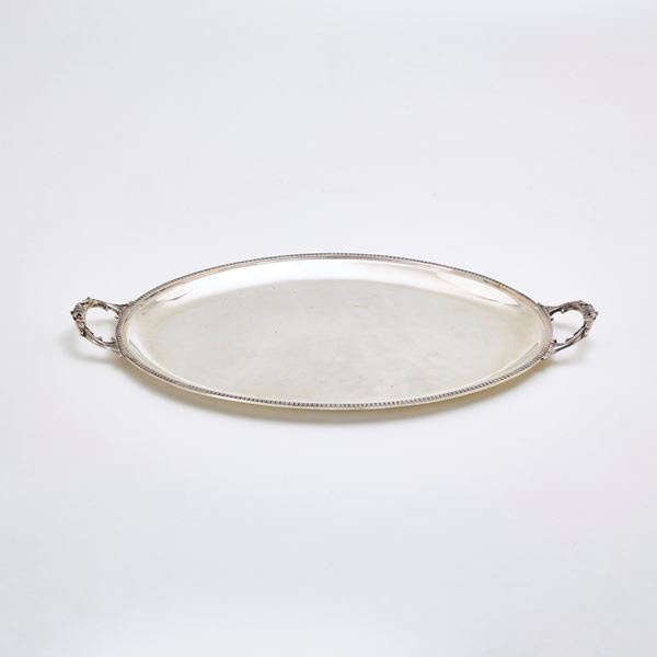 Silver tray  - Auction GIOIELLI OROLOGI E LUXURY GOODS - Faraone Casa d'Aste