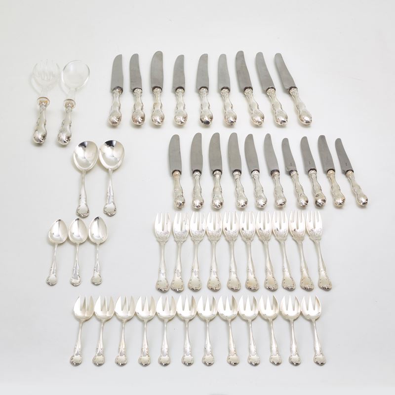 Servizio di posate in argento