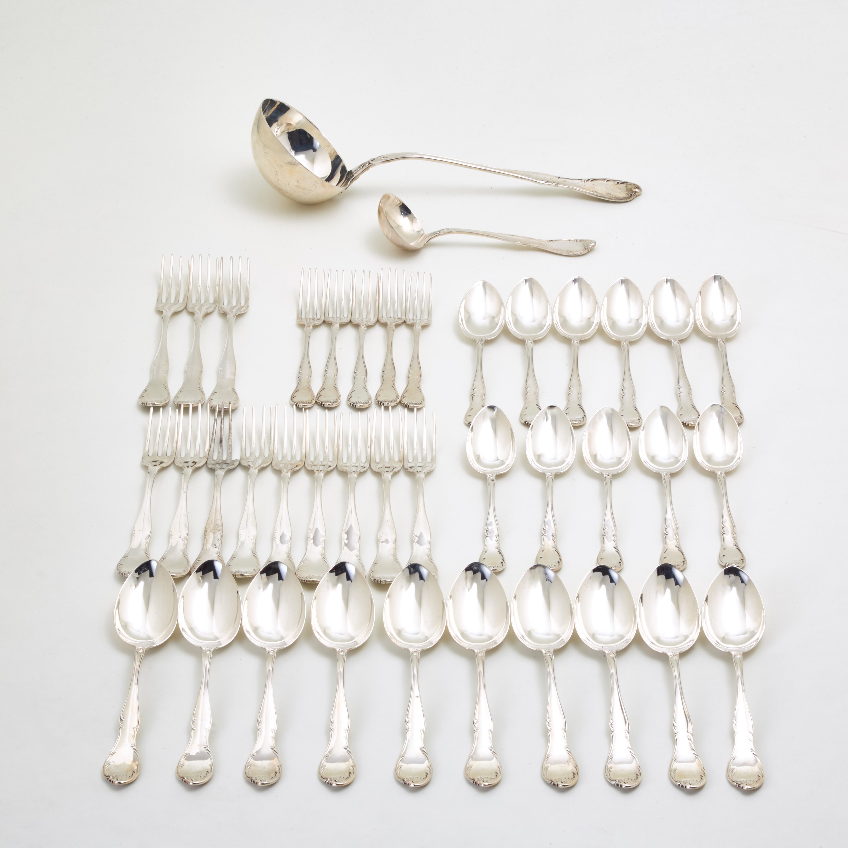 Servizio di posate in argento