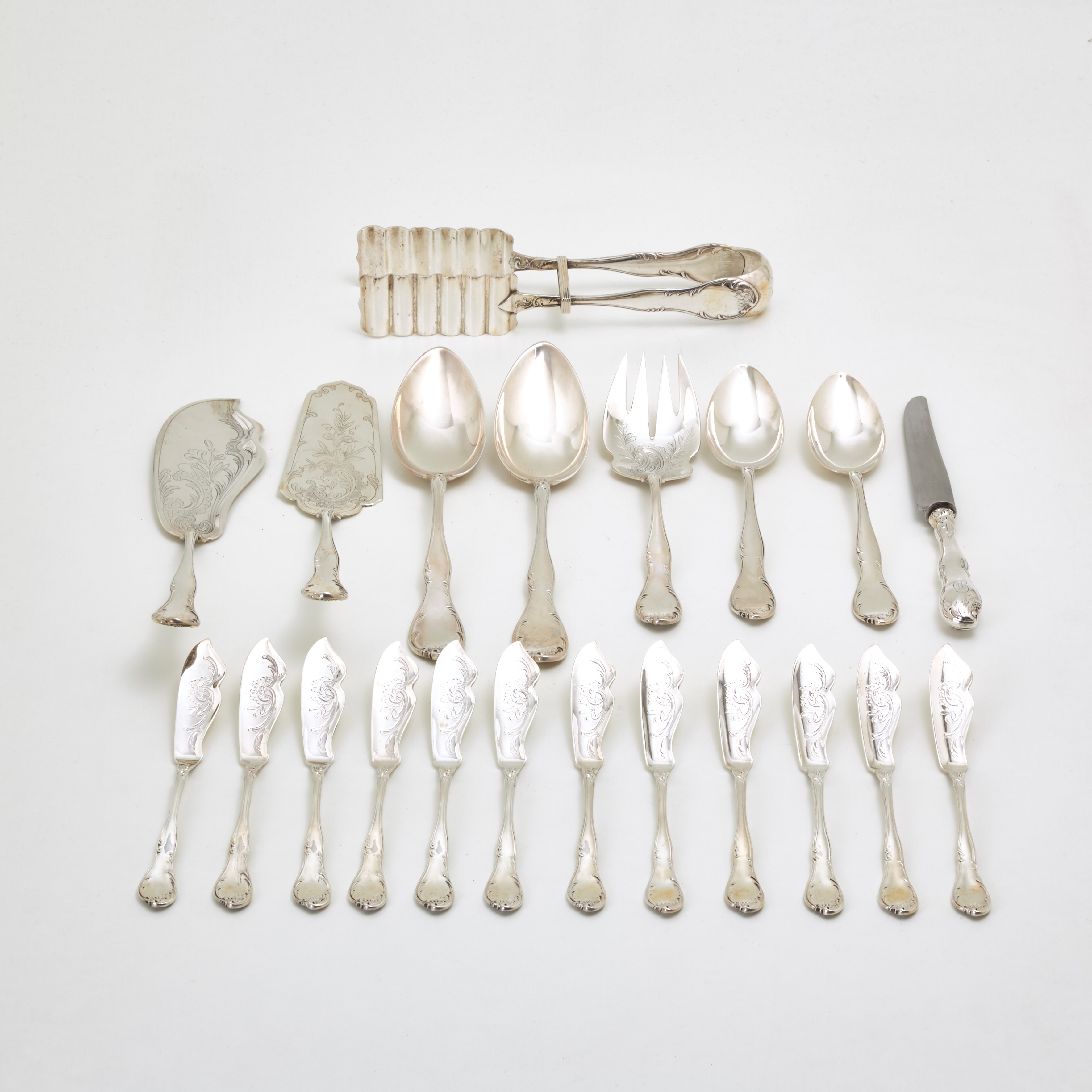 Servizio di posate in argento