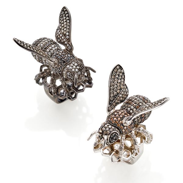 Lot of two rings  - Auction GIOIELLI OROLOGI E LUXURY GOODS - Faraone Casa d'Aste