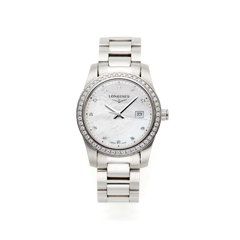 Longines Conquest Classic con diamanti