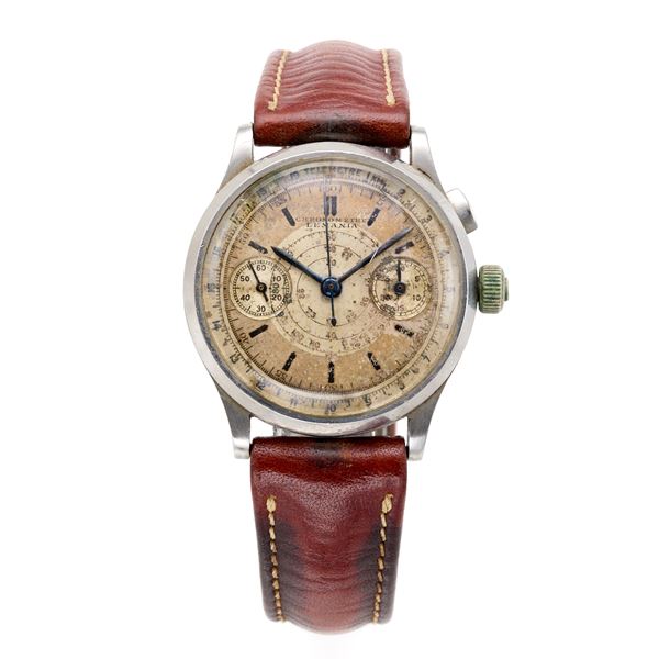 Lemania Chronograph Sector Dial