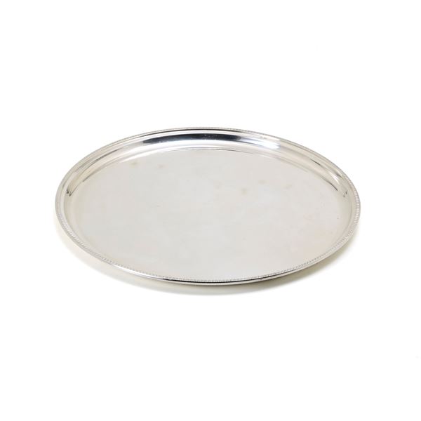 Silver tray