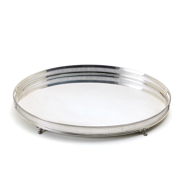 Silver tray