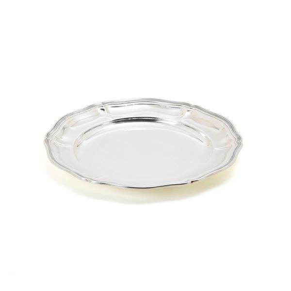 Silver tray  - Auction GIOIELLI, OROLOGI E LUXURY GOODS - Faraone Casa d'Aste