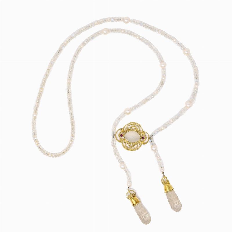 Collana Oro e Gemme