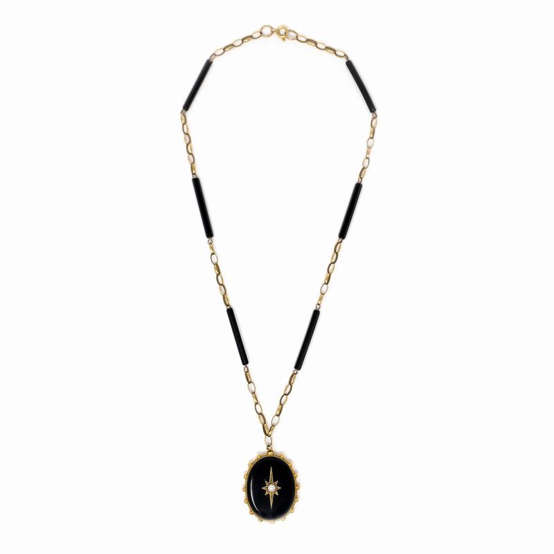 Collana in Oro 9kt Pendente 18kt