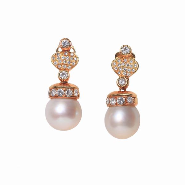 Orecchini con perle coltivate