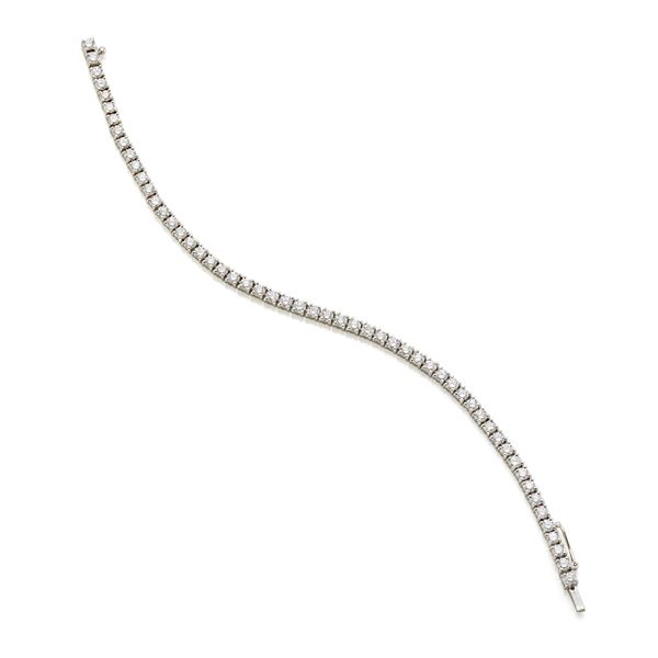Bracciale in oro e diamanti