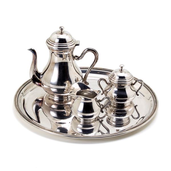 Silver tea set