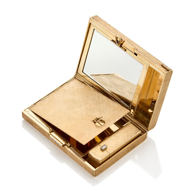 Minaudière in Oro
