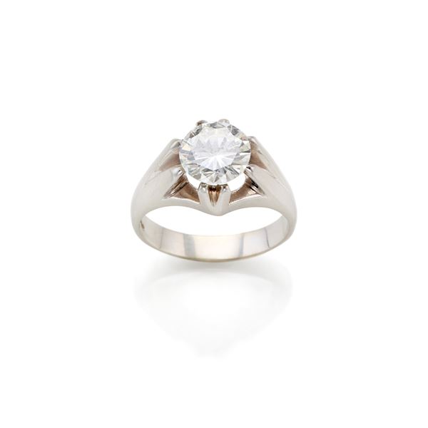 Anello in oro e diamante
