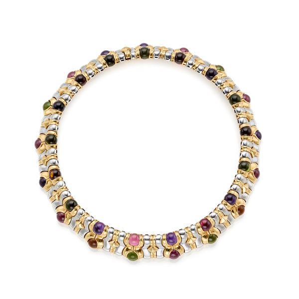 Bulgari necklace Doppio Boules collection