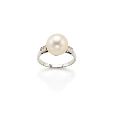 Anello con Perla Naturale