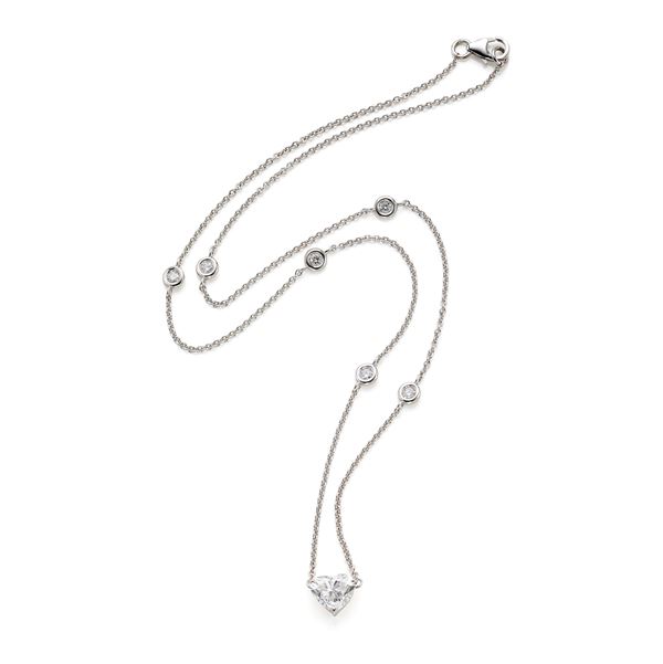 Collana in oro e diamante