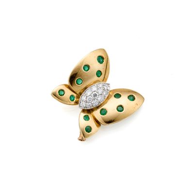 Spilla in Oro e Diamanti