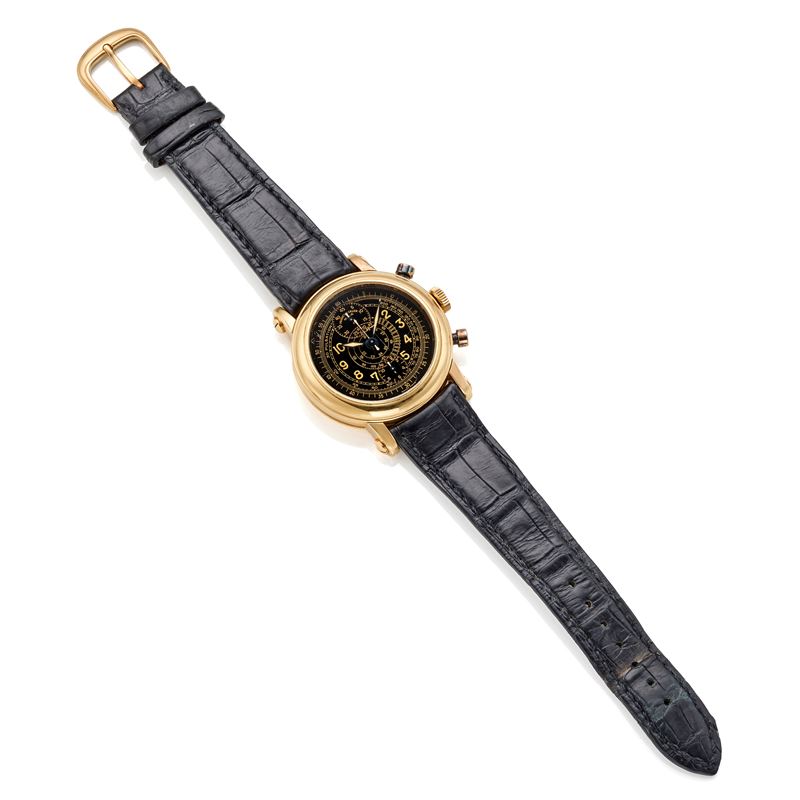 Franck Muller - Orologio da polso con cronografo, tachimetro e pulsometro, ref. 7000 CCS
