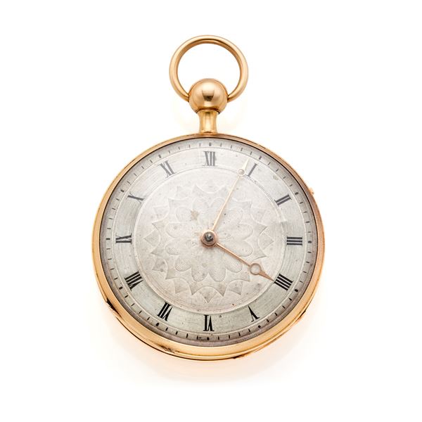 Ls. Duchene et Fils gold pocket watch
