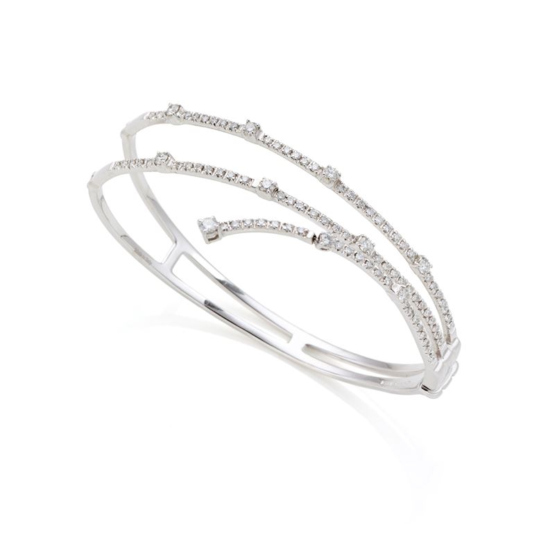 Bracciale Damiani in Oro e Diamanti