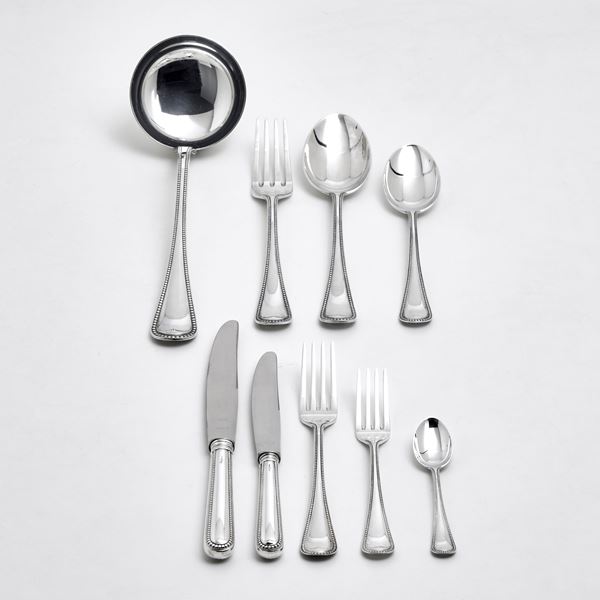 Silver cutlery service signed Cesa   - Auction GIOIELLI, OROLOGI E LUXURY GOODS - Faraone Casa d'Aste