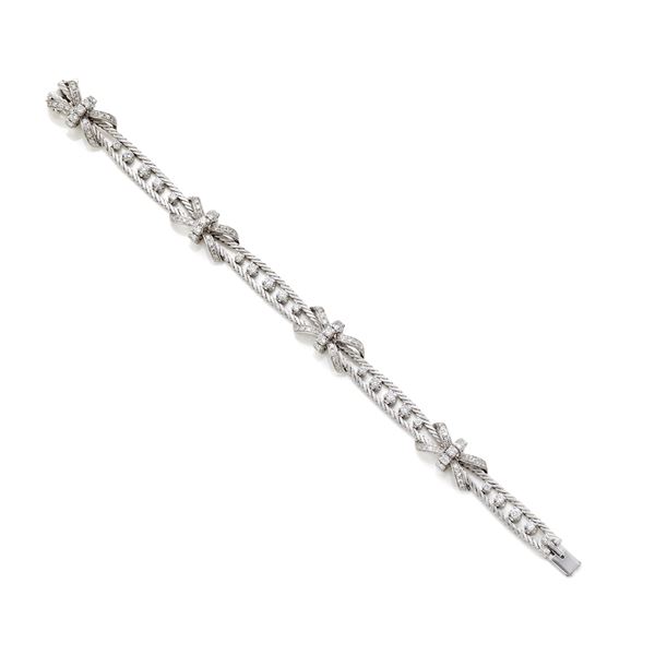 Bracciale in oro e diamanti