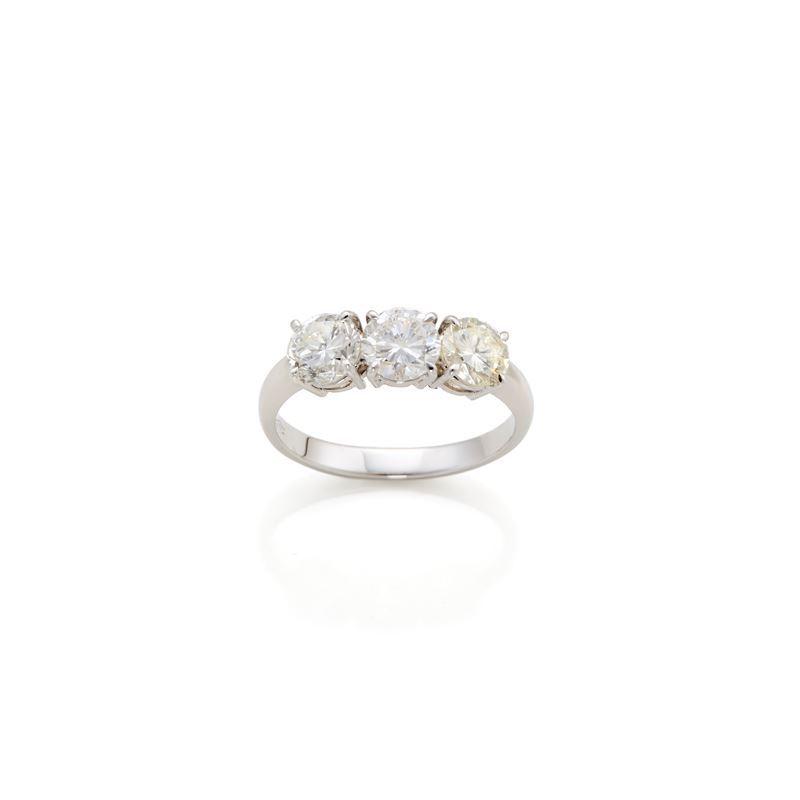 Anello in Oro con Diamanti