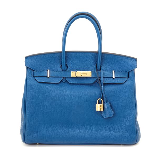 Hermès Birkin 35 Bleu Izmir