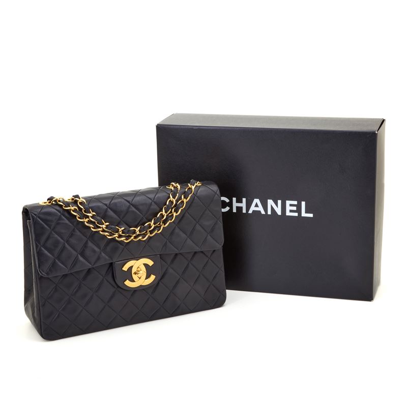 Chanel Timeless Jumbo Logo Maxi
