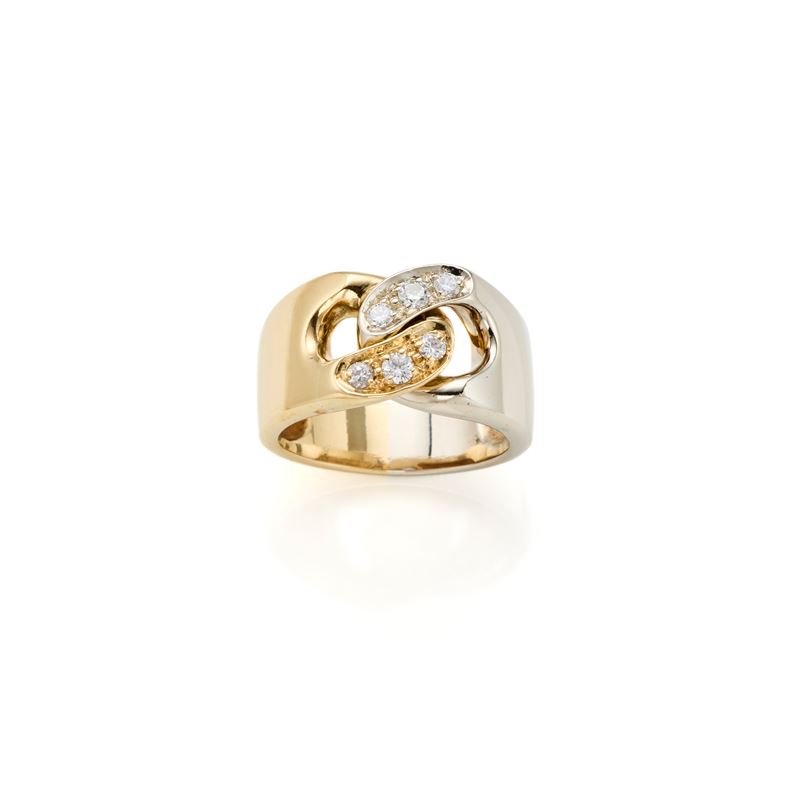 Anello in Oro Pomellato